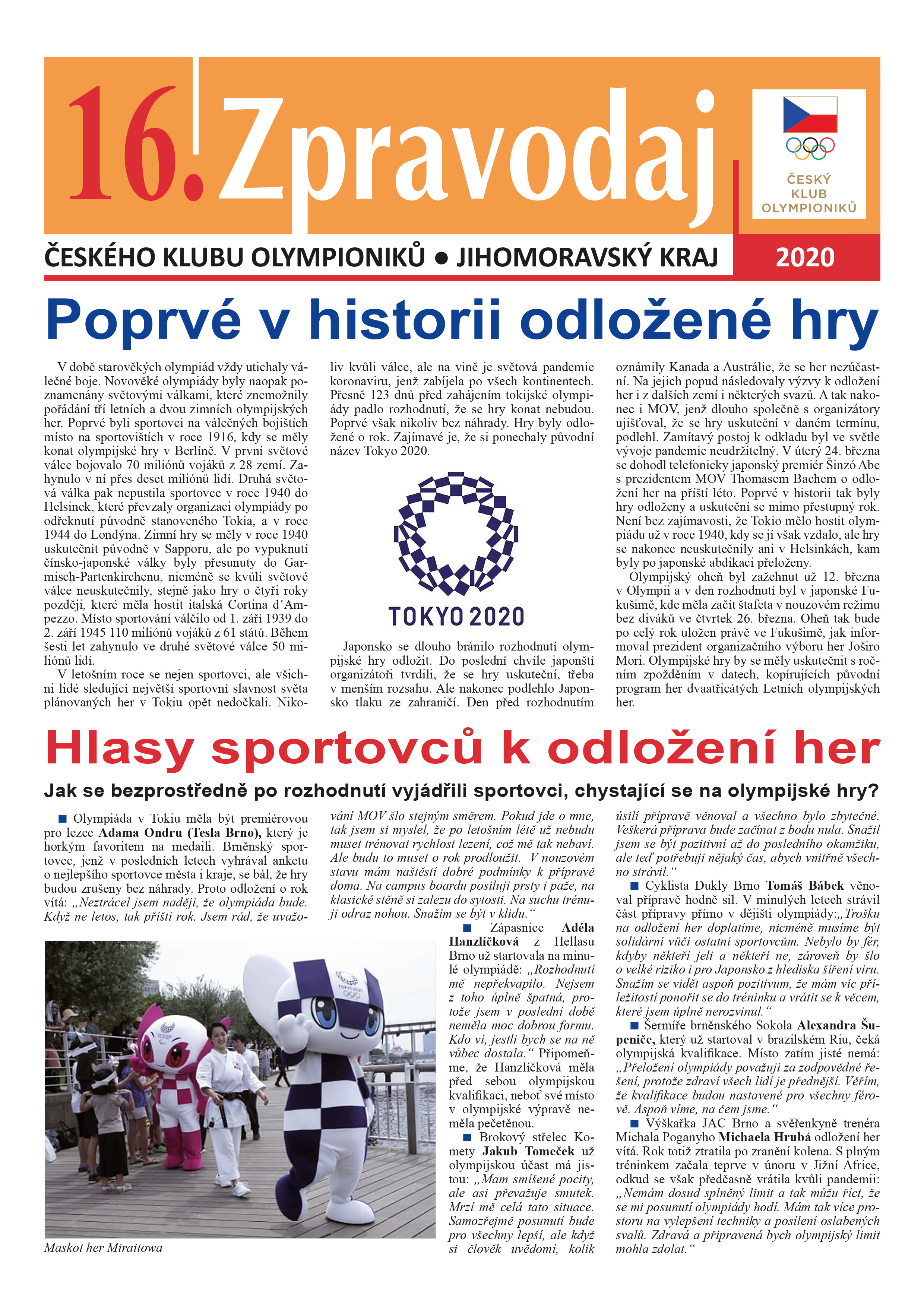 ZPRAVODAJ ČKO 2020-1. strana