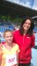 Běh olympijského dne 2015 Šárka Kašpárková a Sára Gladišová